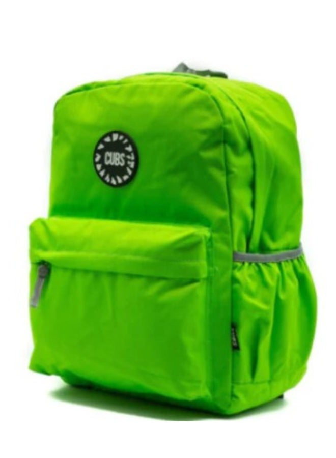 كابز حقيبة ظهر للطلاب الصغار - لون أخضر نيون      مقاس الحقيبة: متوسط  - Image 2