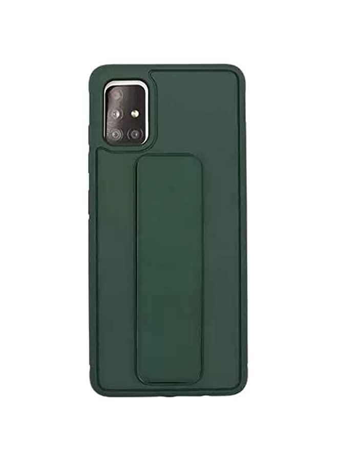Shockproof Back Case with Magnetic Stand for Samsung Galaxy A71 4G Green
