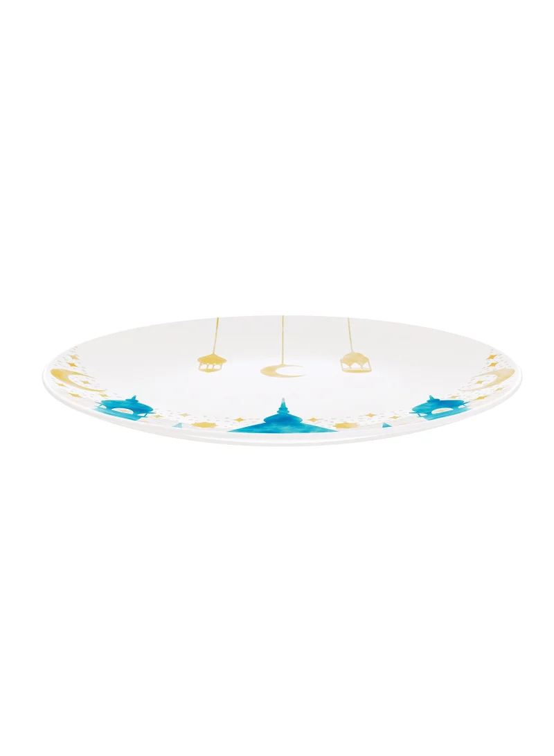 TRAMONTINA Tramontina Hayat 25cm Ramadan Themed Decorated Porcelain Dinner Plate