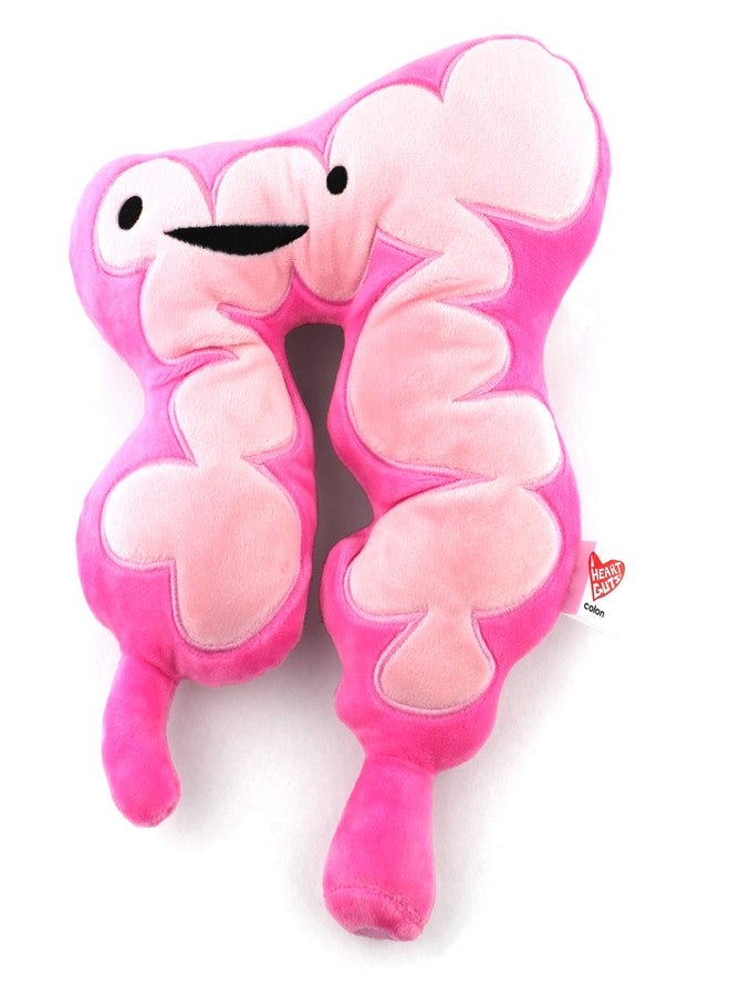 I Heart Guts Colon Plush - You Move Me - 11" Gift for Surgery Recovery, Get Well, Cancer Support, Funny,IBS, IBD, Colitis - Image 1