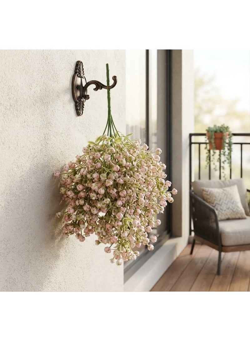 Artificial Baby Flower Bouquet, Set of 2 Pieces, for Décor and Special Occasions, Vase, Home, and Wedding Decorations - Image 2