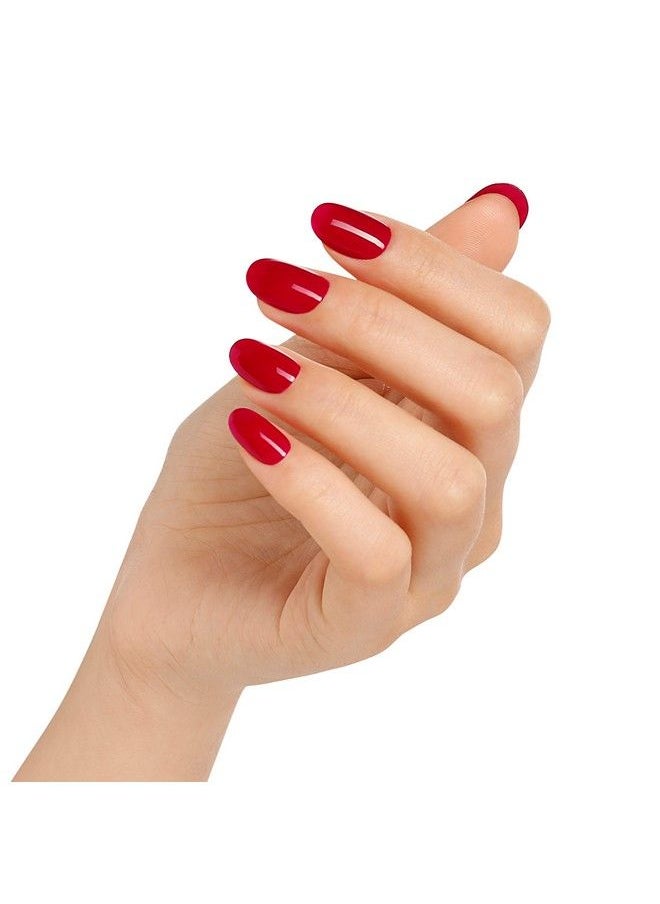 Bluesky Gel Nail Kit With Mini Uv Led Lamp D160 Pillar Box Red Gel Polish Base And Top Coat Set Nail File Buffer Cleanser Wipes  - Image 5