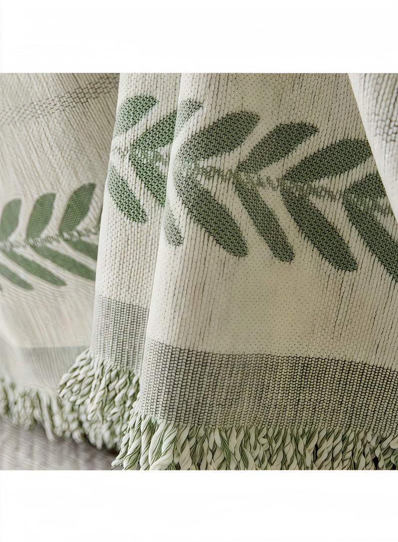 Peachjoy 1pc Soft and Cozy Sofa Cover Towel, Non-Slip Soft Washable Couch Covers, All-Season Pet-Friendly Protective Cover, Suitable for Living Rooms, bedrooms, Offices, homestays, etc (Ear Green,180*230cm) - Image 4