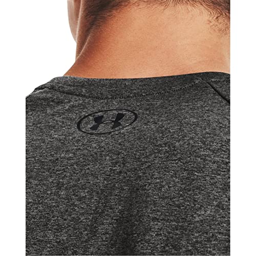 Under Armour Men's Tech 2.0 Short-Sleeve T-Shirt, Carbon Heather (090)/Black, X-Small - Image 5