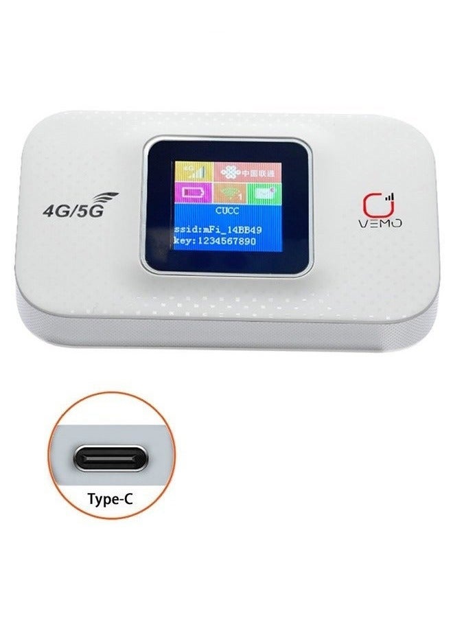 Beauenty Pocket 4G/5G WiFi, E5783 Europe Version 4G/5G WiFi 300Mbps Plug and Play Standard SIM Card Pocket Mobile Hotspot Wireless Network Smart Router,for Home Business - Image 1