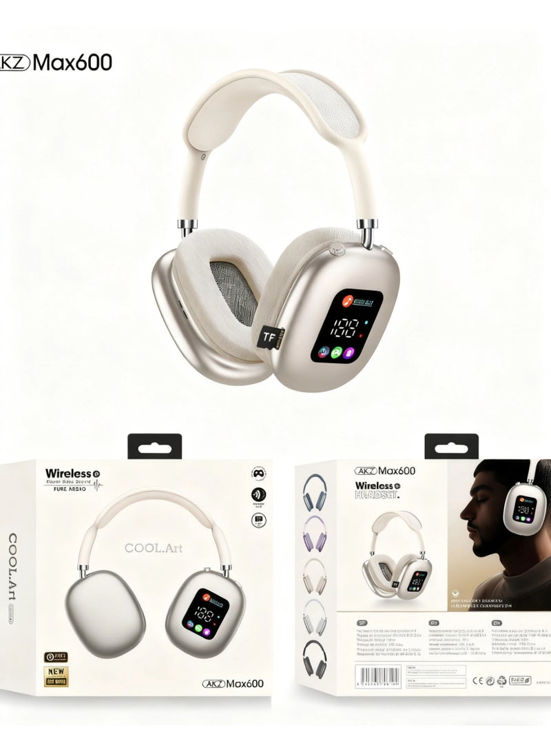 يمكن لهذه الأذنيات الدعم الاتصال بلوتوث، مدخل AUX بنقطة 3.5 ملم ومدخل بطاقة TF النقاط البارزة 【تصميم مريح】 تُصمِّم وسائد الأذن المُرشحة الناعمة لضمان راحة الأذنيات وعزل الضوضاء. تزن الأذنيات فقط 175 جرامًا، ويمتلك شريط الرأس خصائص التعديل والتمدد لكي تتمكن من العثور على الزاوية المطلوبة التي تناسبك. 【التحكم في الضوضاء】 تعمل تقنية إلغاء الضوضاء النشطة على منع الضوضاء الخارجية، مما يسمح لك بالغوص في موسيقى. كما تُشمل وضع الشفافية لسمع وتفاعل مع العالم من حولك. 【20 ساعة من وقت التشغيل】 توفر هذه الأذنيات 20 ساعة من وقت التشغيل بعد شحنها مرة واحدة، مما يجعلها الخيار الأمثل للمستخدمين الصغار والبالغين في المنزل، المكتب، المدرسة، أثناء السفر والرياضة. 【وضع بلوتوث / وضع سلكي】 تستخدم الأذنيات المغطاة للأذن التي تعمل بلوتوث تقنية بلوتوث، والتي تقدم سرعة نقل أكثر استقرارًا وتأخرًا أقل. ما عليك سوى تشغيل الزر، وستصبح الأذنيات في وضع الاستعداد للترابط. 【التوافق الواسع】 يمكن لهذه الأذنيات الدعم الاتصال بلوتوث، مدخل AUX بنقطة 3.5 ملم ومدخل بطاقة TF. - Image 1