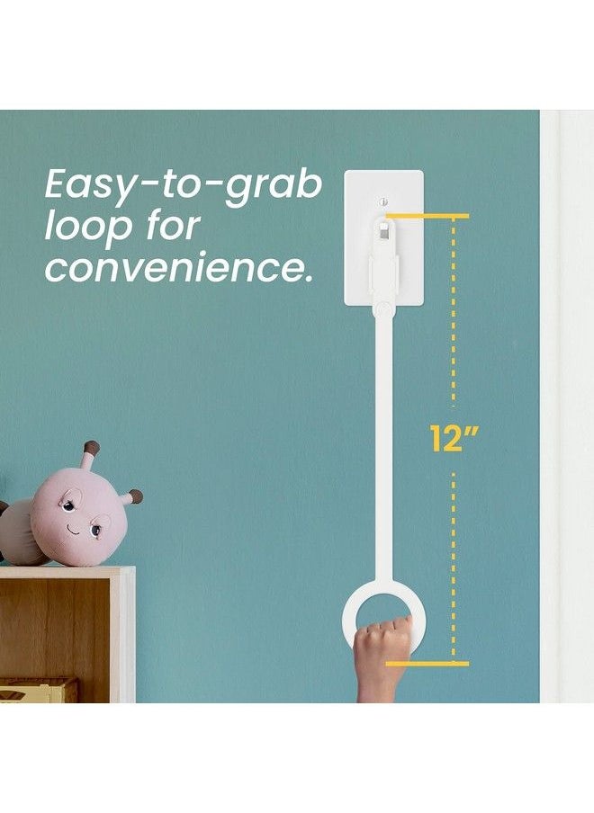 IMPRESA - [3 Pack] Light Switch Extender For Kids With Easy Grab Loop Toddler Light Switch Extender For Potty Training Safe And Durable Light Switch For Toddlers Easy To Install Toddler Light Switch Cover - Image 1