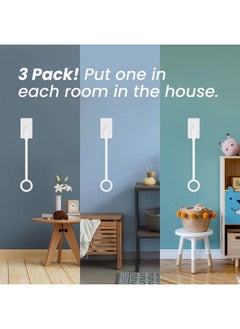 IMPRESA [3 Pack] Light Switch Extender For Kids With Easy Grab Loop Toddler Light Switch Extender For Potty Training Safe And Durable Light Switch For Toddlers Easy To Install Toddler Light Switch Cover  - Image 4
