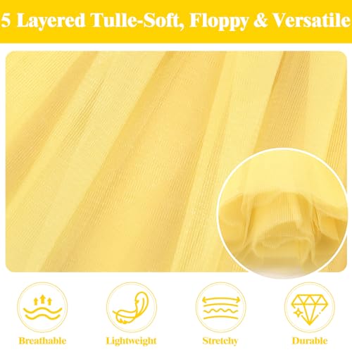 Sarfel Gold Tutu for Women Adults Gold Skirt for Women Champagne Tutu Womens Tutus for Adults Fairy Outfit Golden Angel Costume - Image 4