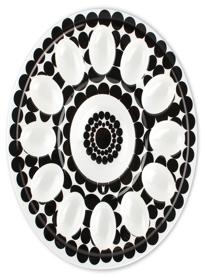 French Bull 72813 12" Egg Tray - Melamine Dinnerware - Platter, Dish, Serving, Deviled, Easter - Foli - Image 1