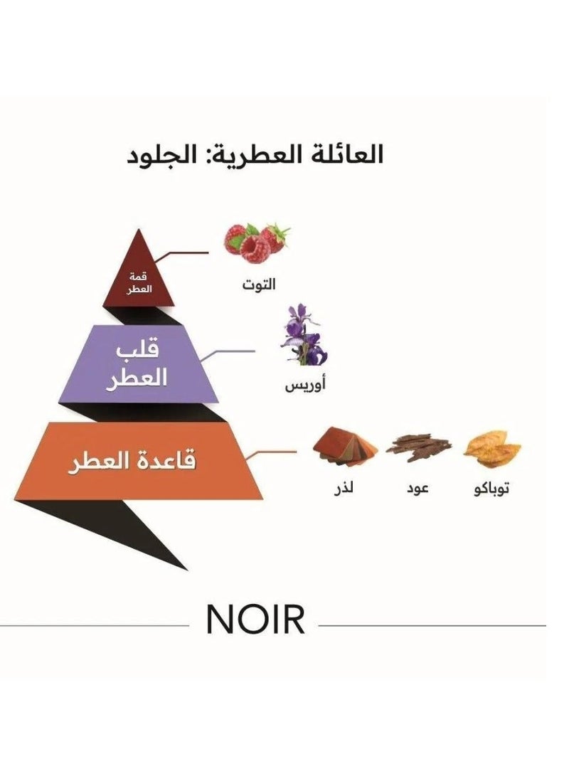 الماجد للعود عطر نوار 150 مل | عطر موحد الجنس أو دو بارفيوم | جلد وعود وتبغ - Image 3