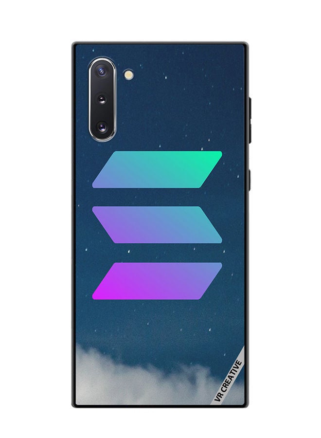 Protective Case Cover For Samsung Galaxy Note10 5G Solana Design Multicolour