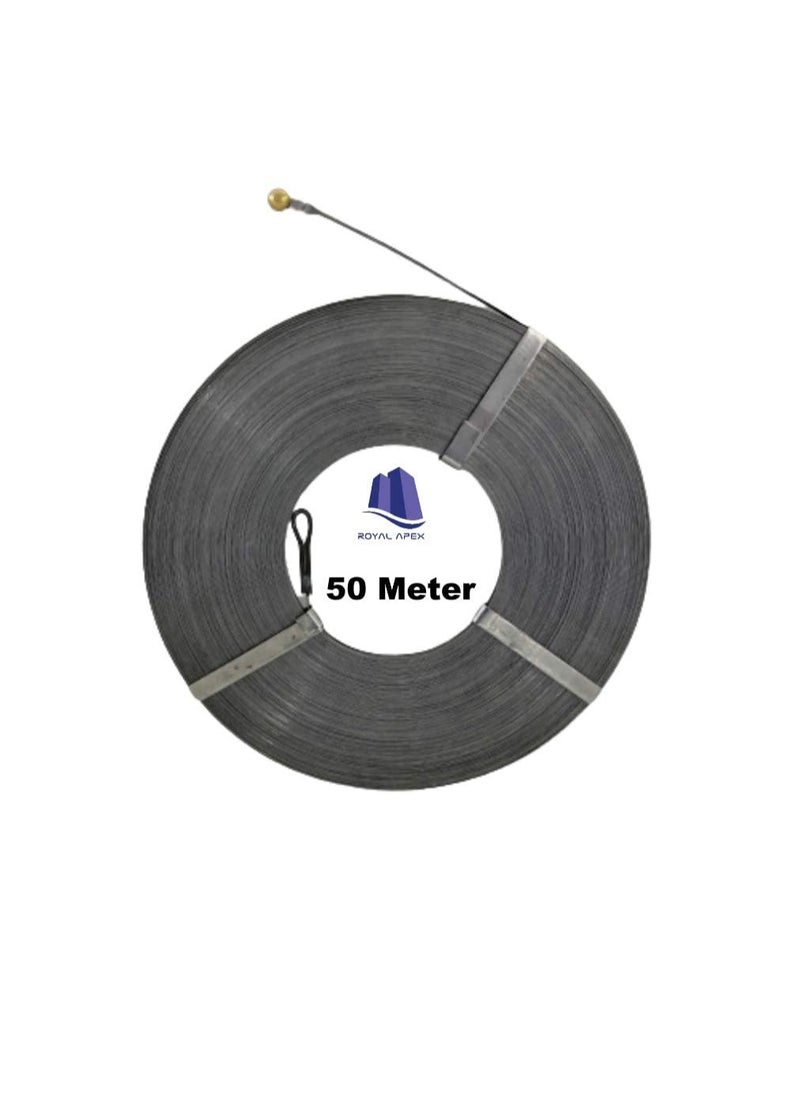 Generic - Heavy Duty Wire Pulling Spring Electric or Communication for Electrical Works and Multi Purpose Use 5mm x 50 Meter - Image 1