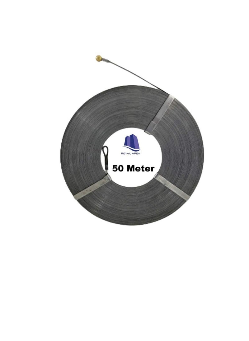 Generic - Heavy Duty Wire Pulling Spring Electric or Communication for Electrical Works and Multi Purpose Use 5mm x 50 Meter - Image 1