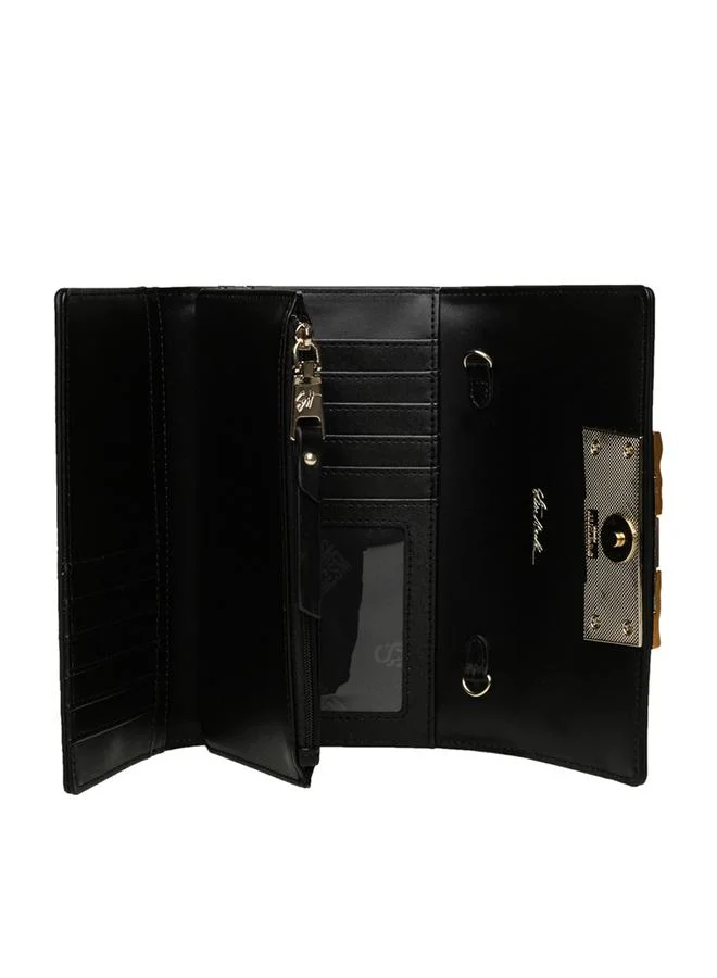 Steve Madden  Steve Madden Bclaud-B-G Women's Black Multicolor Wallet for Women | Best Price UAE