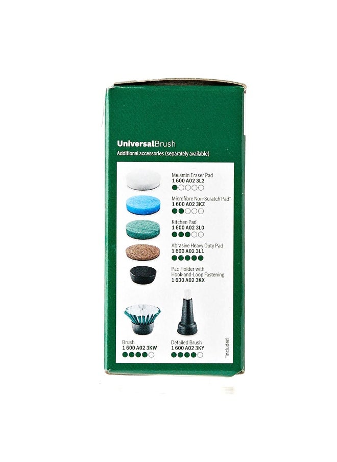 BOSCH Microfibre Non-Scratch Pad for Electric Cleaning Brush UniversalBrush - 3 Pcs/Carton  - Image 5