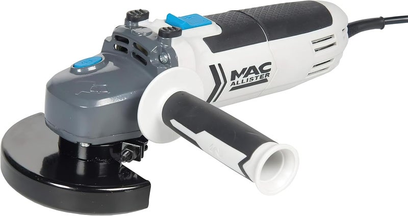 Mac Allister Msag750 750W 240V Corded Angle Grinder, 115 Mm Size, White - Image 1