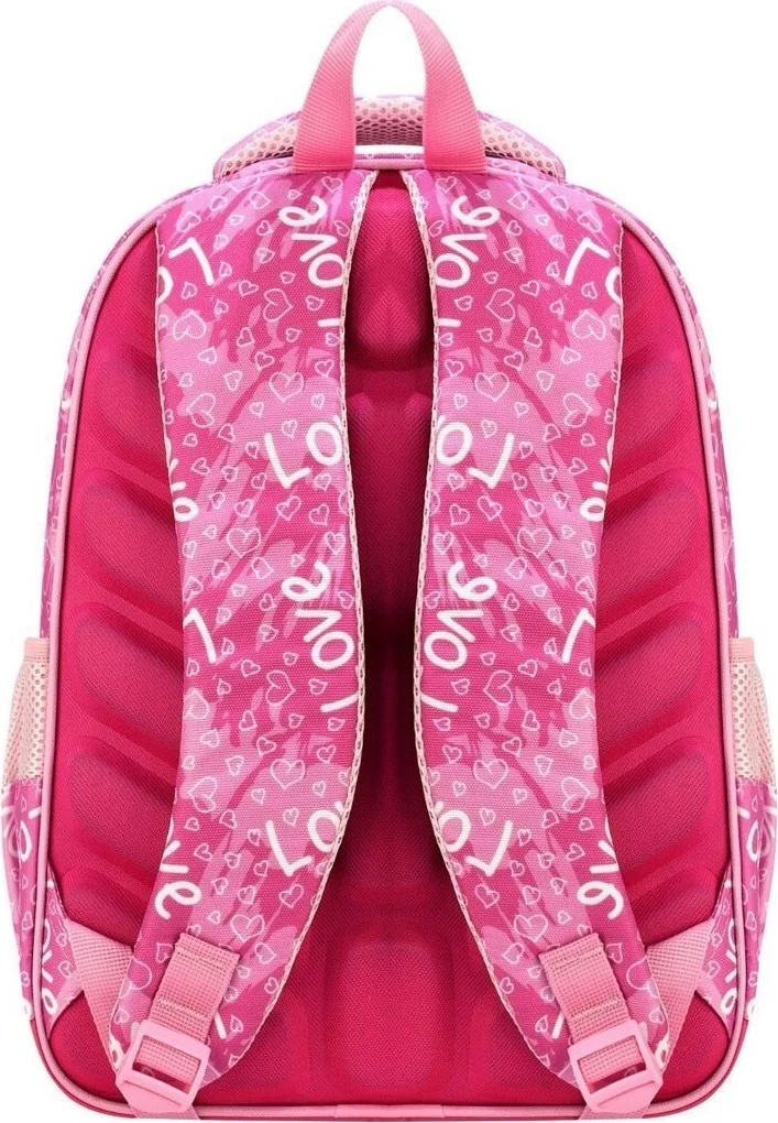 Tezzgelsin Girls Princess Elsa Colorful Printed 3 Compartment and Nutrition Elementary School Backpack and School Bag