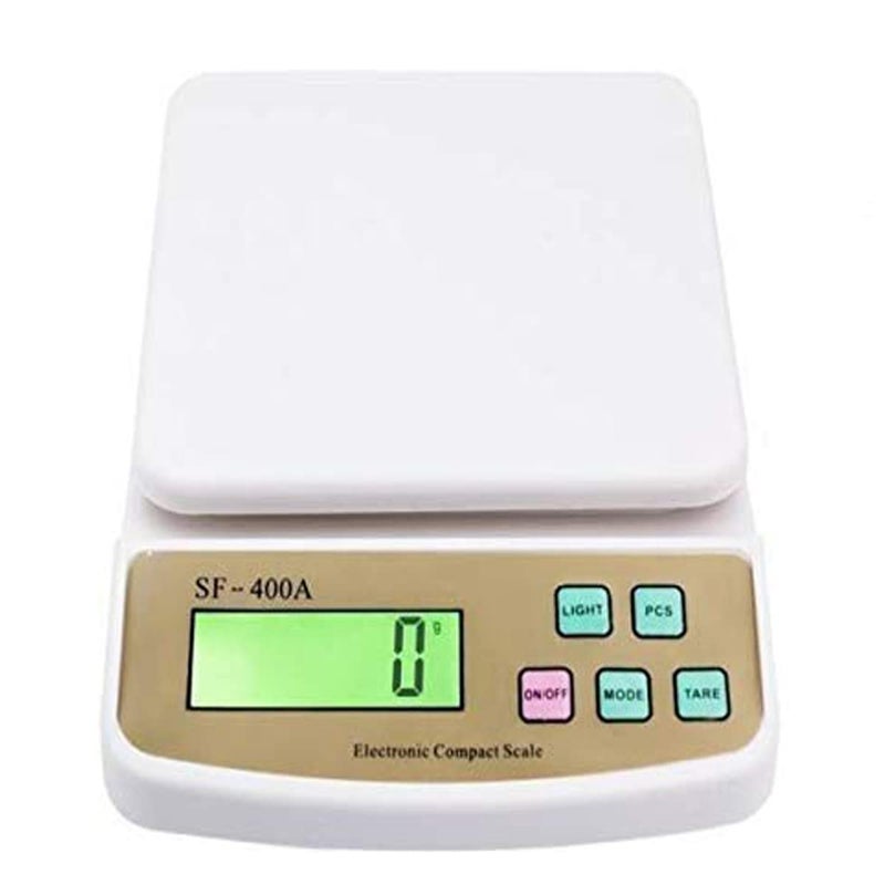 Avenn Avenn Latest Multipurpose Electronic Portable Digital Kitchen Scale LED Screen Weight Machines for KitchenEasy to Use Weighing Scale 10 KG Capacity Device Model 1 - Image 1