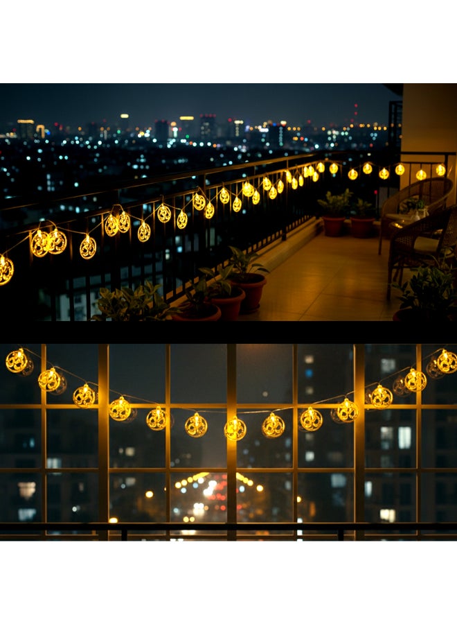 zayo LED Golden  Ohm String Light Battery 2M - Image 4