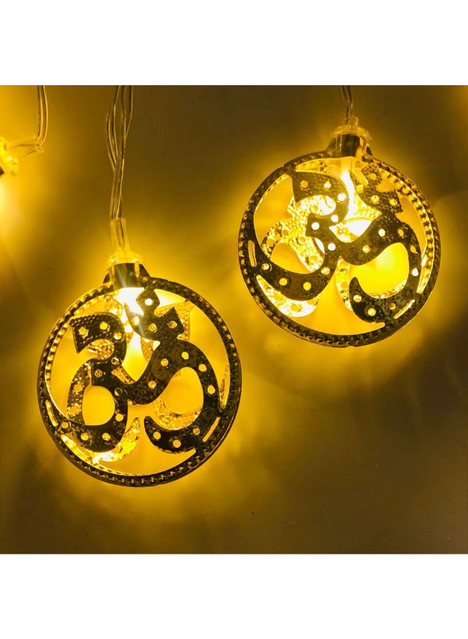 zayo LED Golden  Ohm String Light Battery 2M - Image 2