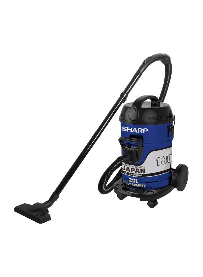 SHARP Vacuum Cleaner Drum – 20L 20 L 1800 W EC-CAS1820-Z Blue/White/Black - Image 2