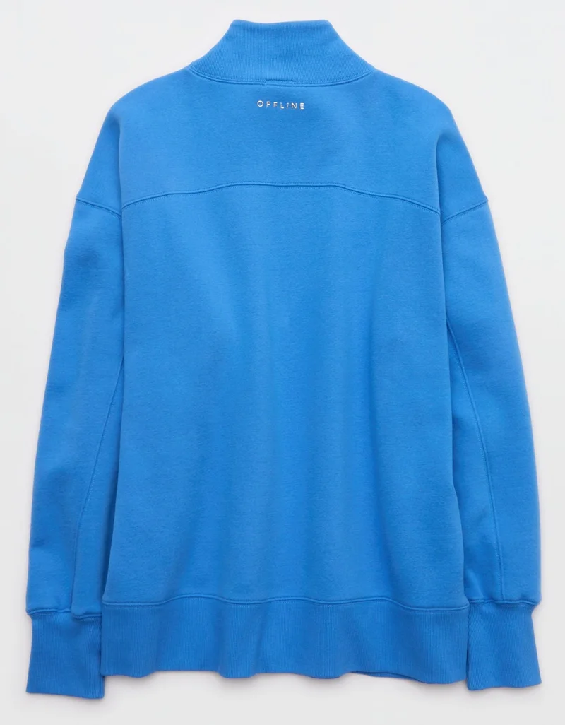 Aerie  OFFLINE By Aerie Cloud Fleece Oversized Mockneck Sweatshirt for Women | Best Price UAE