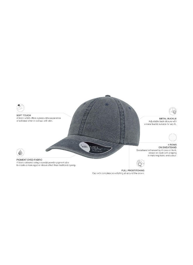 Atlantis Digg Cap - Vintage-Inspired Mid-Visor Hat In 100 Cotton For Outdoor And Casual Hipster Style  - Image 2