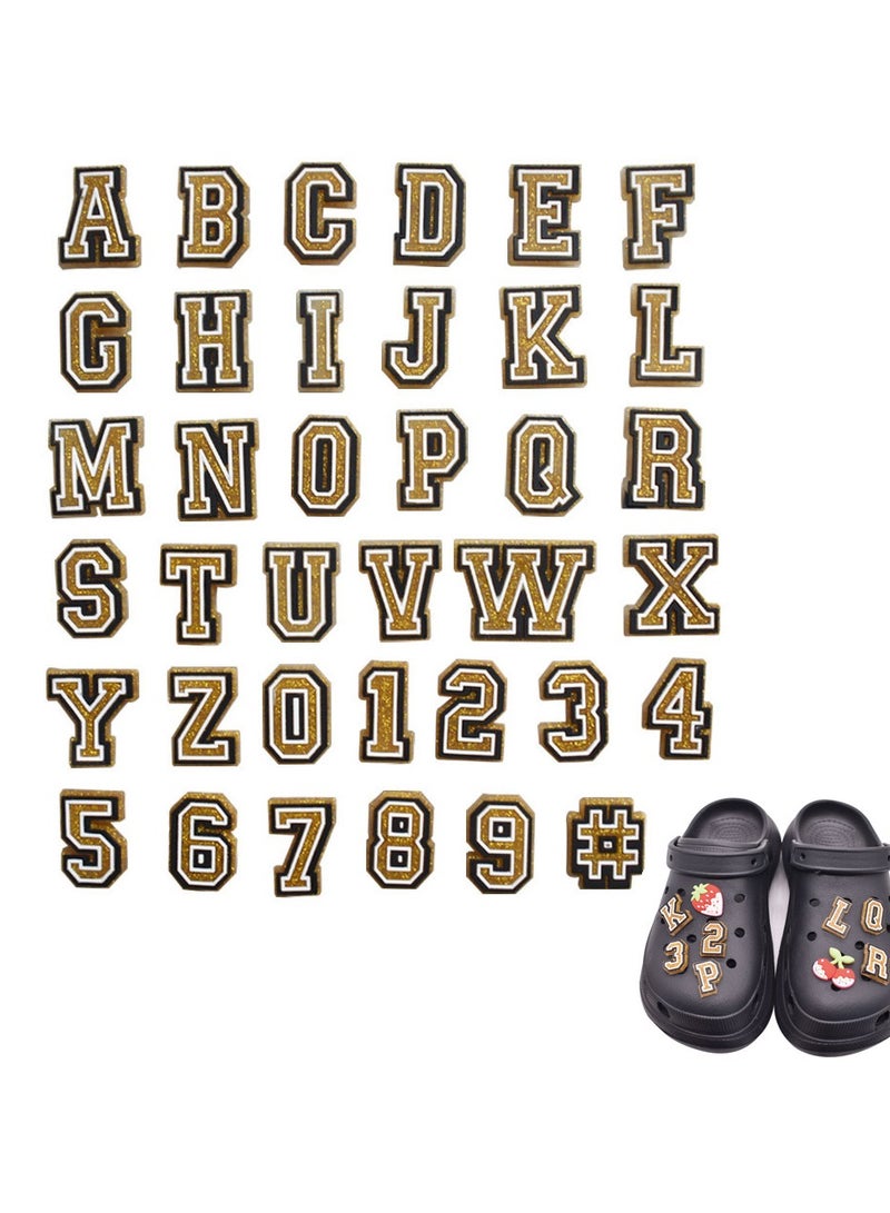 Fun Letter Shoe Charms for Crocs Ideal for Kids Parties Great Gifts for Boys and Girls - Image 1