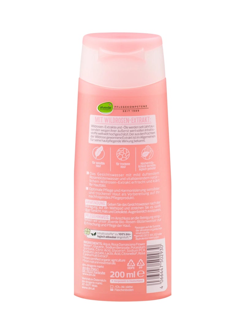 alverde Wild Rose Facial Toner 200ml - alverde NATURKOSMETIK - Image 2
