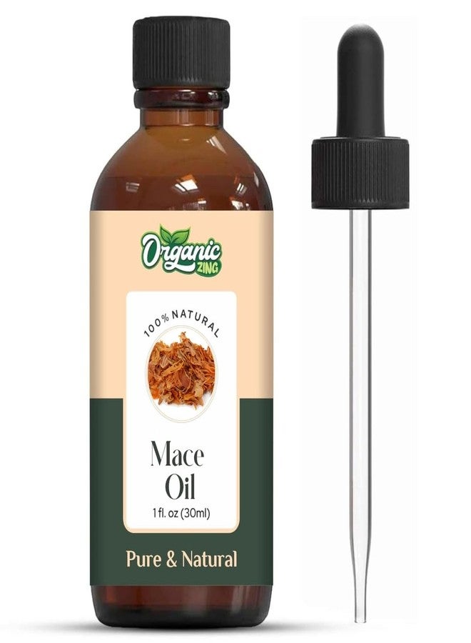 ORGANIC ZING زيت جوزة الطيب العضوي (Myristica Fragrans) | زيت عطري نقي وطبيعي للعناية بالبشرة والشعر، وللعطور والموزعات - 30 مل / 1.01 أونصة سائلة - Image 1