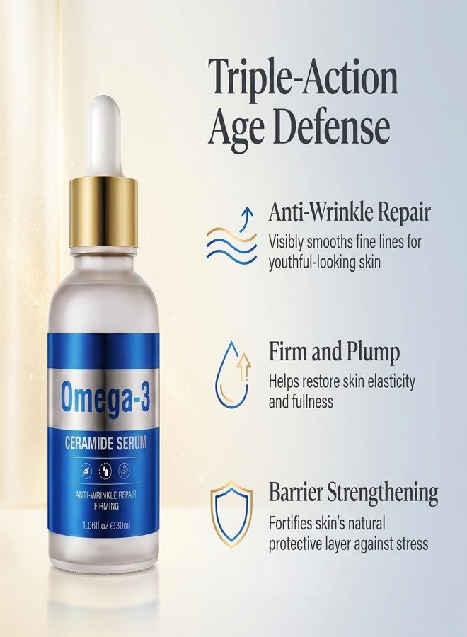 Grospe Omega-3 Ceramide Face Serum, Anti-Wrinkle Firming, 2-Pack 30ml - Image 3