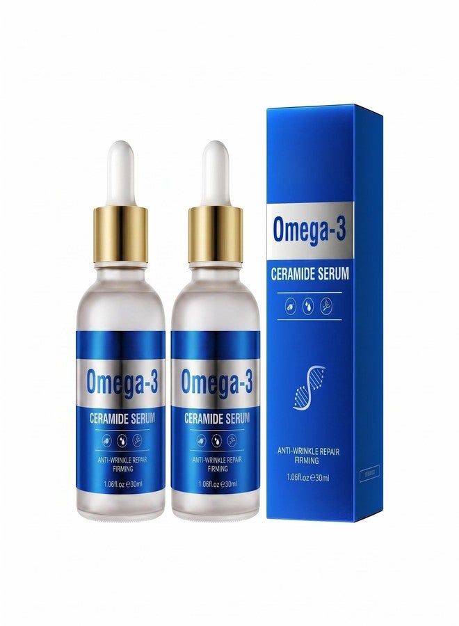 Grospe Omega-3 Ceramide Face Serum, Anti-Wrinkle Firming, 2-Pack 30ml - Image 1
