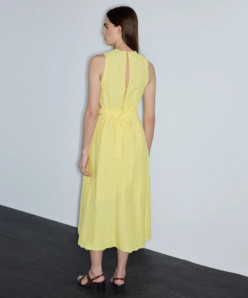Ipekyol  Cutout Linen-Blend Dress for Women | Best Price UAE