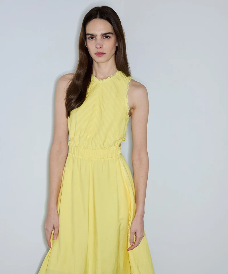 Ipekyol  Cutout Linen-Blend Dress for Women | Best Price UAE