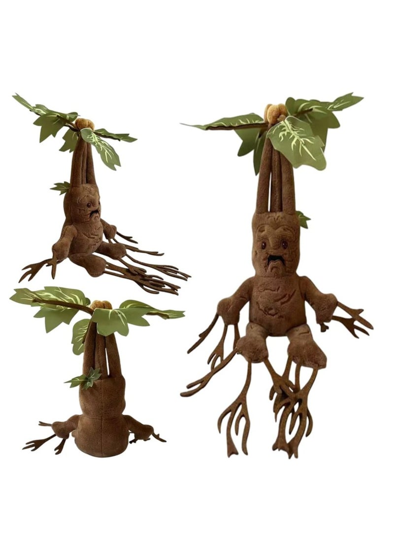Harry Potter Mandrake Plush Toy -35cm Tree Spirit Figure, Perfect for Collecting and Displaying, Exquisitely Detailed Merchandise for Magic Fans of All Ages - Image 4