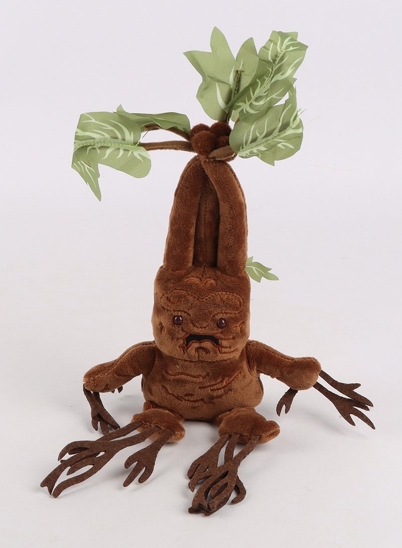 Harry Potter Mandrake Plush Toy -35cm Tree Spirit Figure, Perfect for Collecting and Displaying, Exquisitely Detailed Merchandise for Magic Fans of All Ages - Image 2