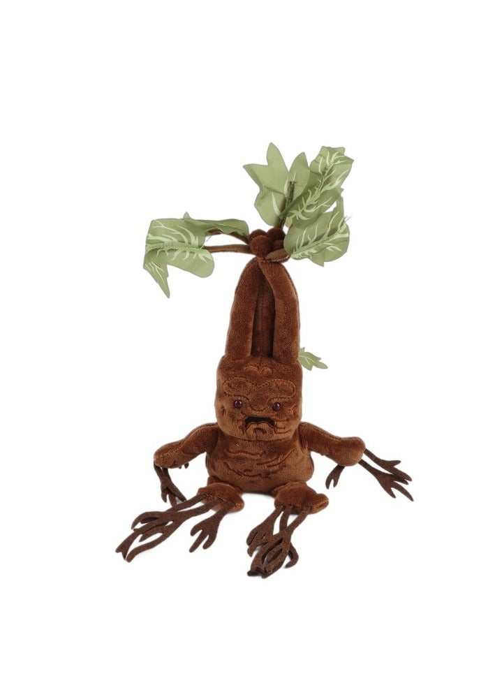Harry Potter Mandrake Plush Toy -35cm Tree Spirit Figure, Perfect for Collecting and Displaying, Exquisitely Detailed Merchandise for Magic Fans of All Ages - Image 1
