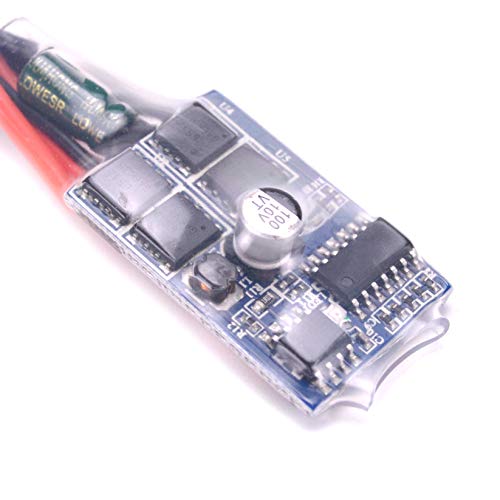 YoungRC RC 30a Brushed ESC Motor Speed Controller for 1/16 18 24 Car and Boat Tank W/o Brake(Pack of 2 Pcs) - Image 4