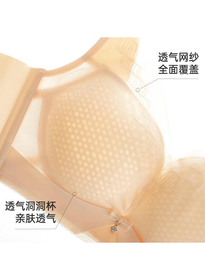 Fenton lightweight Comfortable Wire-free Side Support Bra For Women, Summer Thin Underwear - Image 5