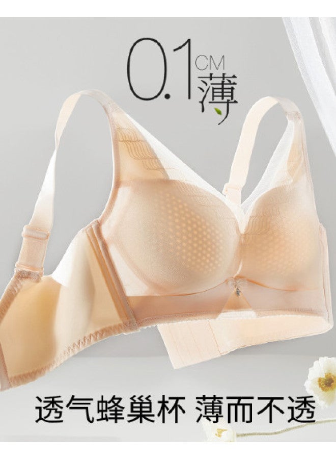 Fenton lightweight Comfortable Wire-free Side Support Bra For Women, Summer Thin Underwear - Image 1