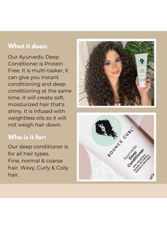 Bounce Curl Ayurvedic Deep Conditioner  - Image 3