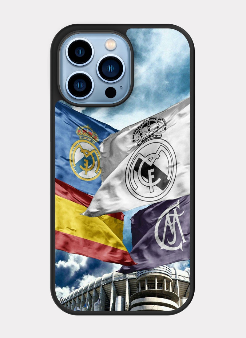 بكسلات كفر ايفون 13 برو ماكس نادي ريال مدريد متعدد الالوان - Image 1