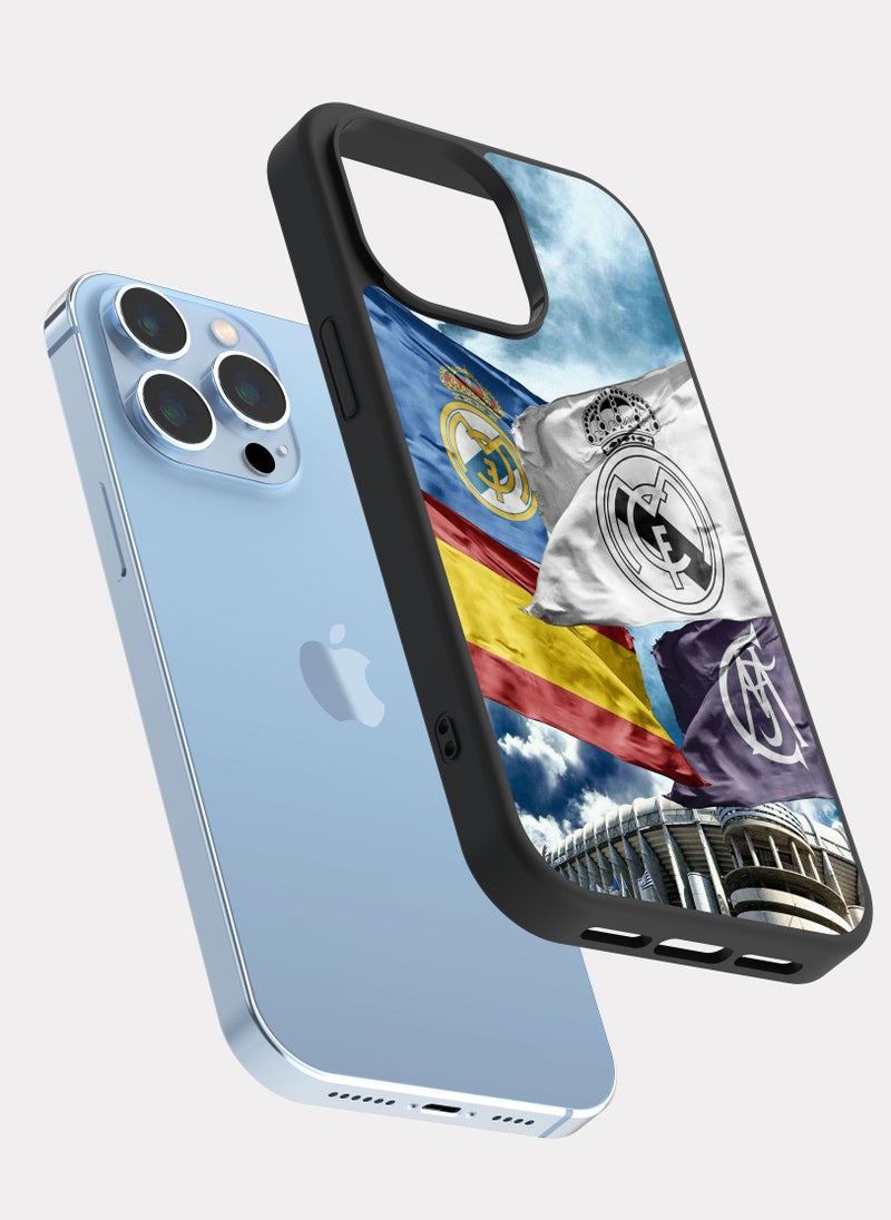 بكسلات كفر ايفون 13 برو ماكس نادي ريال مدريد متعدد الالوان - Image 2