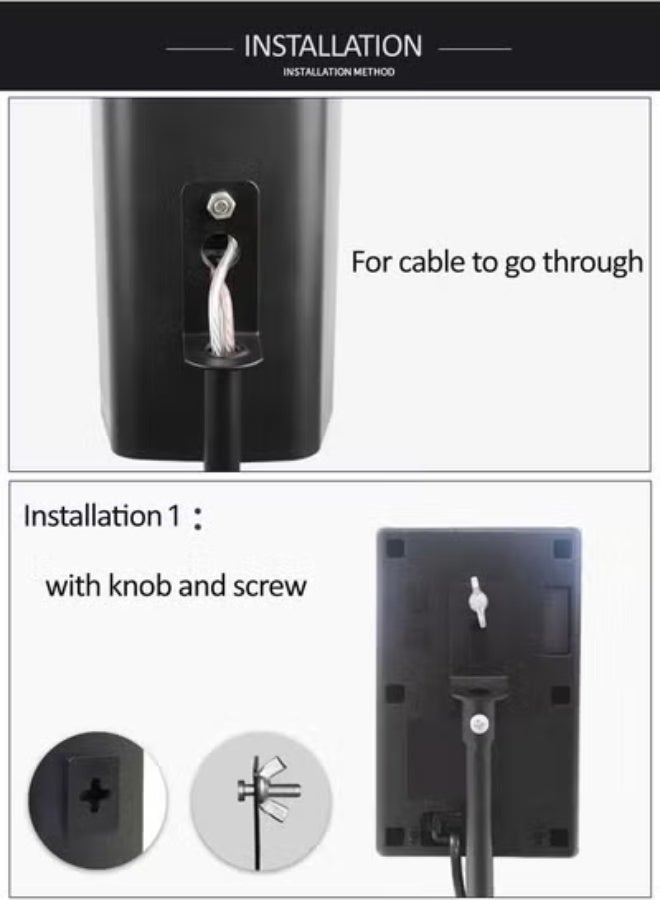 WALALLA Set of 2 Adjustable Height Speaker Stand, Lifting design, disc base， Extends 80 to 120 cm, Black - Image 4