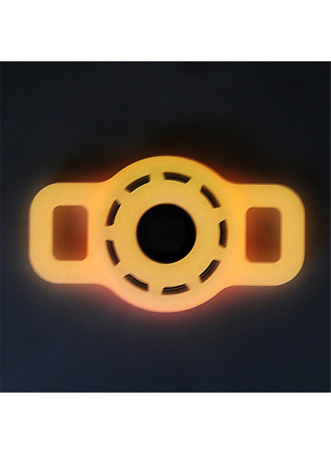 Generic - Pet Cat Dog Lost Strap For Apple Airtags Anti-lost Locator Tracker Case-Color:Luminous Powder-Applicable Model:Large - Image 1
