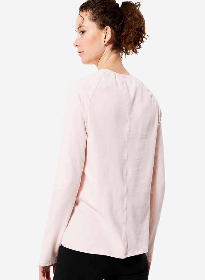 DECATHLON Women's Long-Sleeved Fitness T-Shirt 500 - Image 3