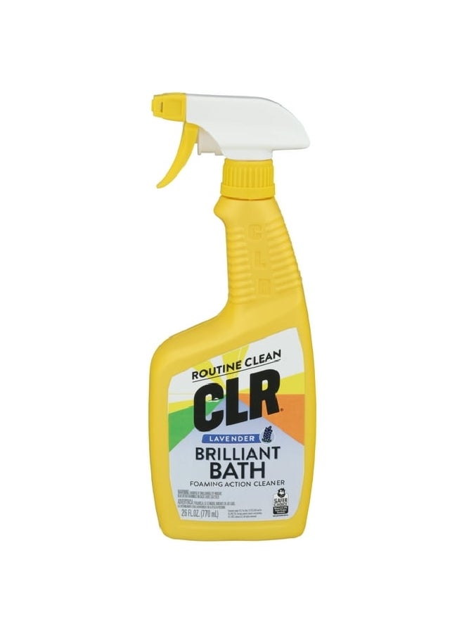 CLR Brilliant Bath Lavender Scent Multi-Surface Foaming Cleaner 770 ml 1026377 - Image 2