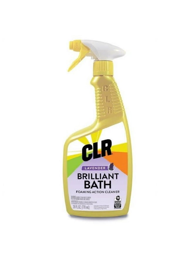 CLR Brilliant Bath Lavender Scent Multi-Surface Foaming Cleaner 770 ml 1026377 - Image 1