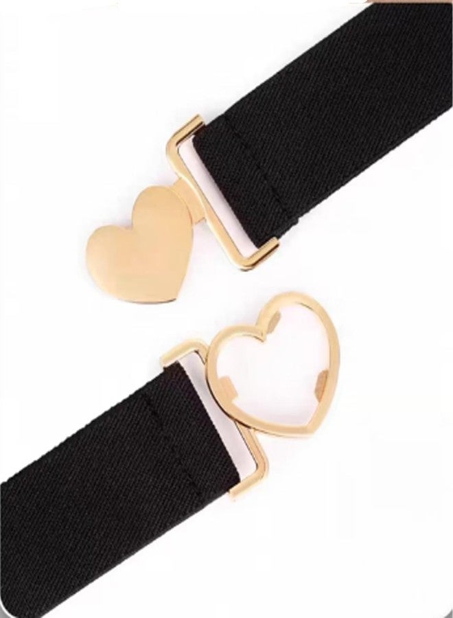 BYERUITE 1 Pack Elastic Belts for Kids, Adjustable Girls' Belts, Boys Girls Stretch Belt (Black) - Image 5